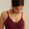 Women Padded Wireless Tshirt Bra