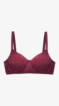 Delicate Lace Padded Bridal Bra