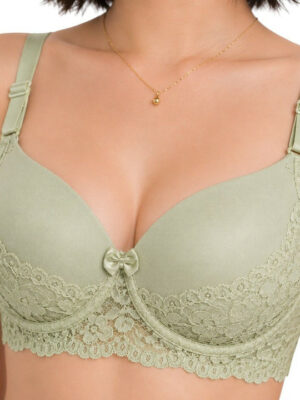 Full Coverage Lightly Padded Pushup Bra
