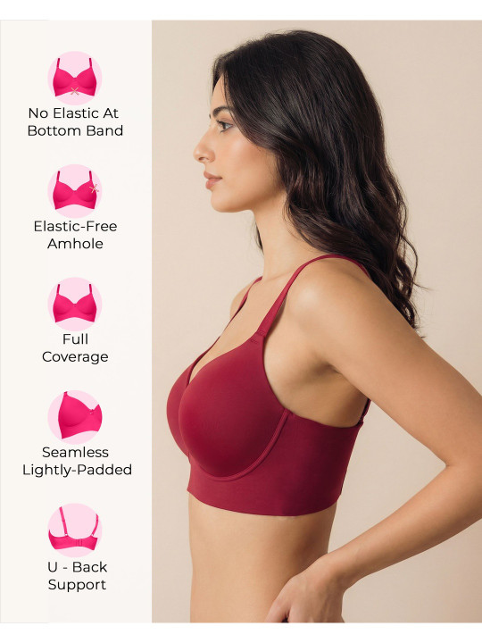 Lightly Padded Non-Wired Everyday Bonded Bra
