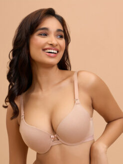 Medium Coverage Underwired Lightly Padded Pushup Bra