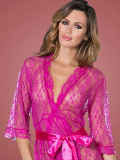 Net Babydoll Nighty - Pink