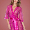 Net Babydoll Nighty - Pink