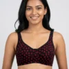 Non Padded Non Wired Floral Print Bra