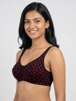 Non Padded Non Wired Floral Print Bra