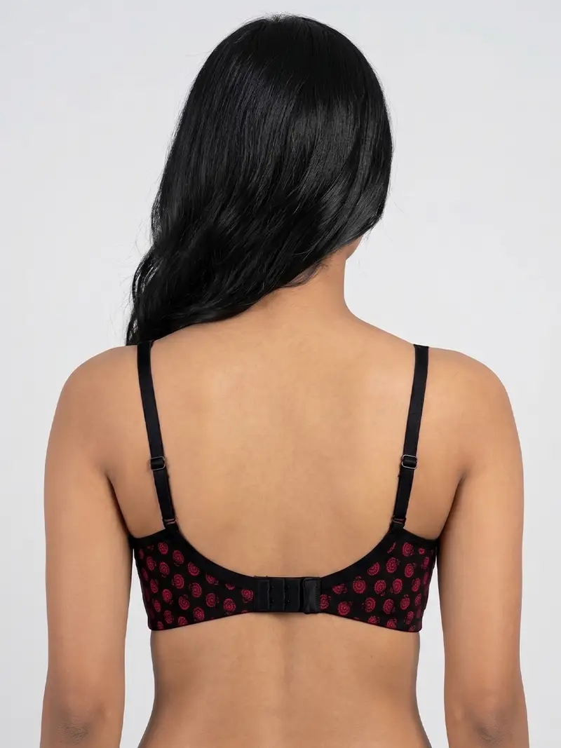 Non Padded Non Wired Floral Print Bra