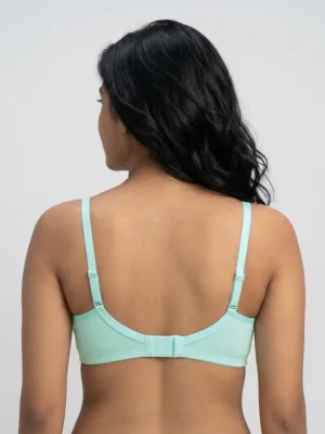 Non Padded Wirefree Fancy Bra - Sea Green