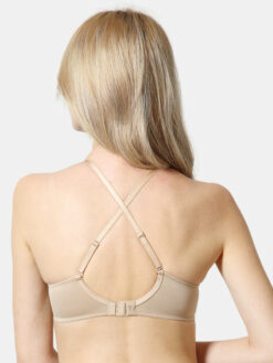 Women Underwired Black T-shirt Bra