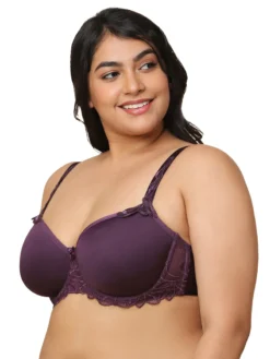 Wired Padded Spacer Cup T-Shirt Minimizer Bra