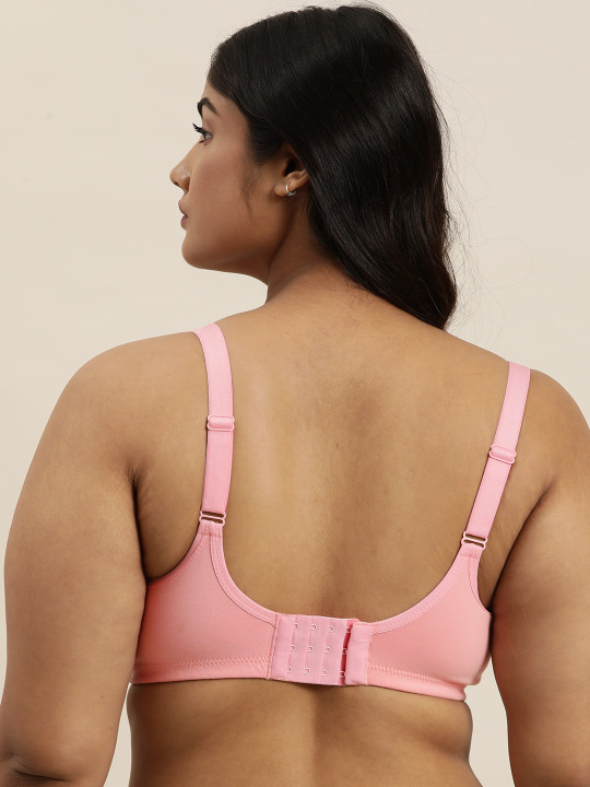 Wirefree Non Padded Cotton Stretch Full Coverage Plus Size Bra