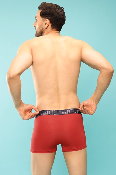 Classic Cotton Trunks with Sublimation Waistband