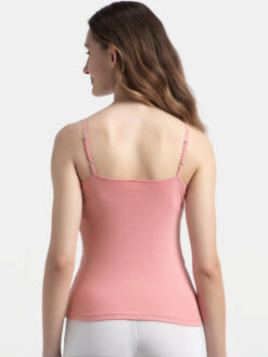 Combed Cotton Camisole with Adjustable Straps