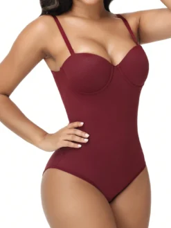 Fashionable & Elegant Bodysuit With Cup Design