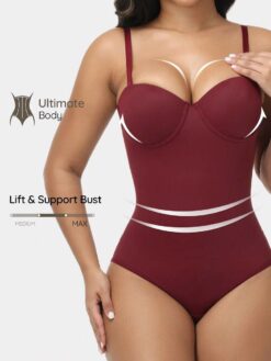 Fashionable & Elegant Bodysuit With Cup Design