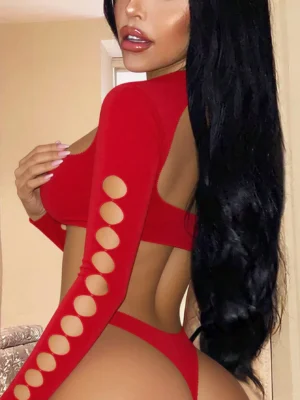 Lingerie Set Role Play Cover up Body Stocking