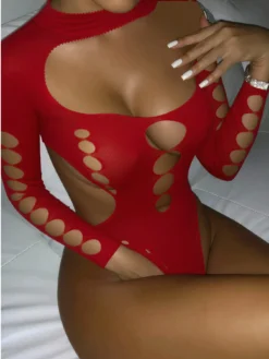 Lingerie Set Role Play Cover up Body Stocking