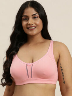 Wirefree Non Padded Cotton Stretch Full Coverage Plus Size Bra