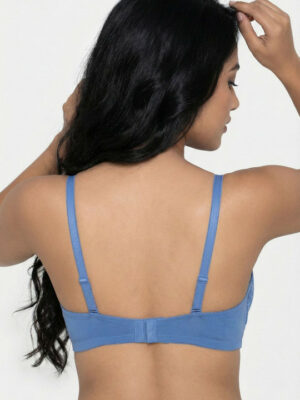 Medium Coverage Underwired Lightly Padded Floral Lace Bra