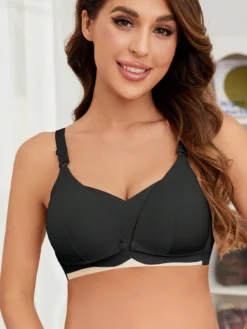 Moonlight&Mama Maternity Solid Color Nursing Bra
